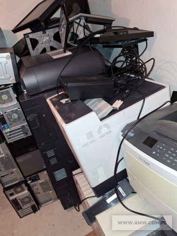 Zużyte urządzenia elektryczne i elektroniczne inne niż wymienione w 16 02 09 do 16 02 13 (kod odpadu 16 02 14) 